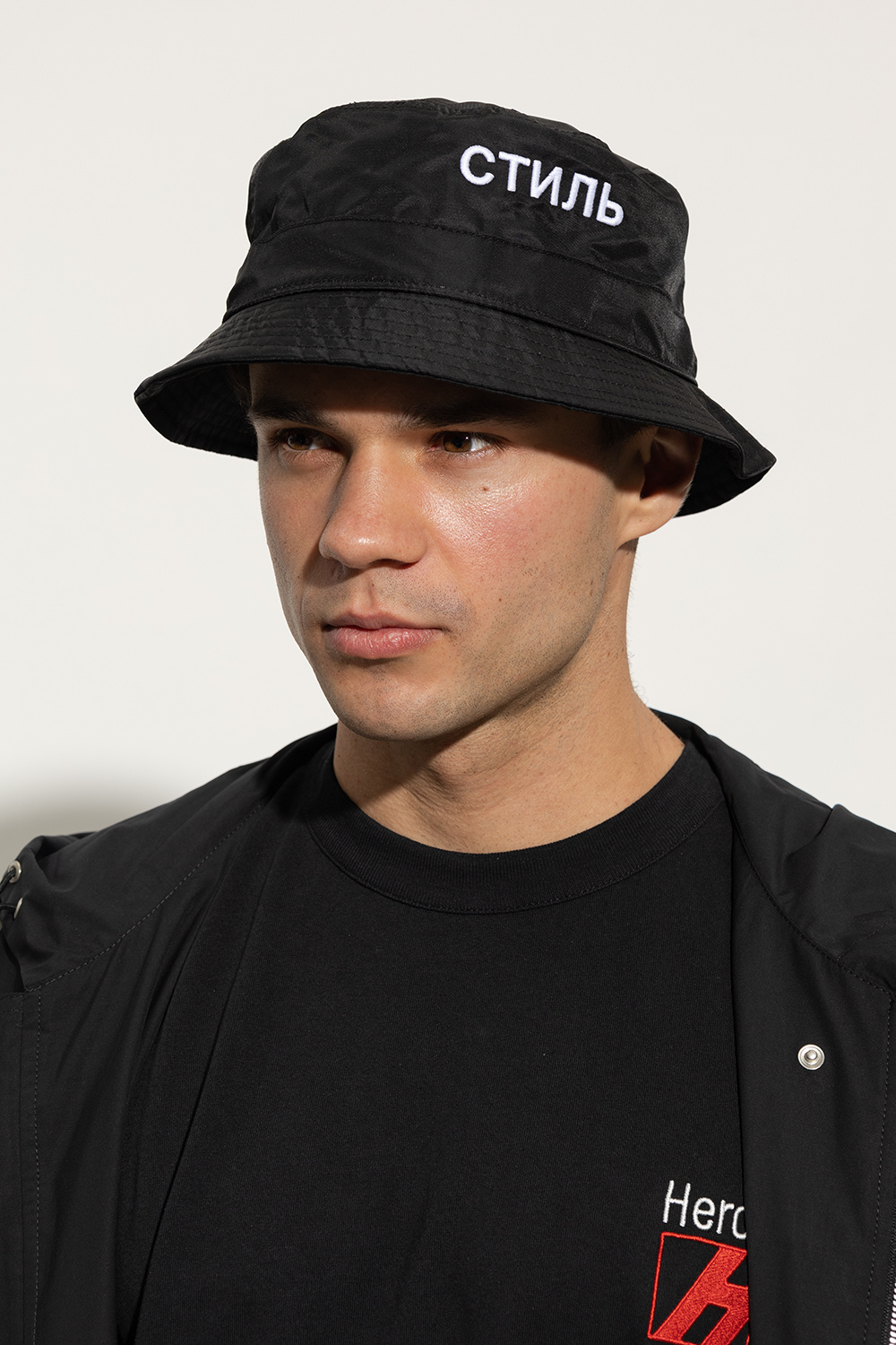 Heron Preston Bucket hat with logo | Men's Accessories | Vitkac